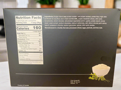 Body Sour Cream and Fine Herb Zippers