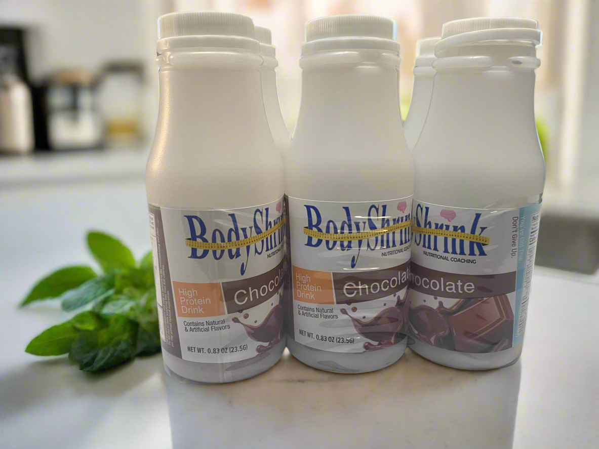 Chocolate Shakers Protein Drinks with Bottle