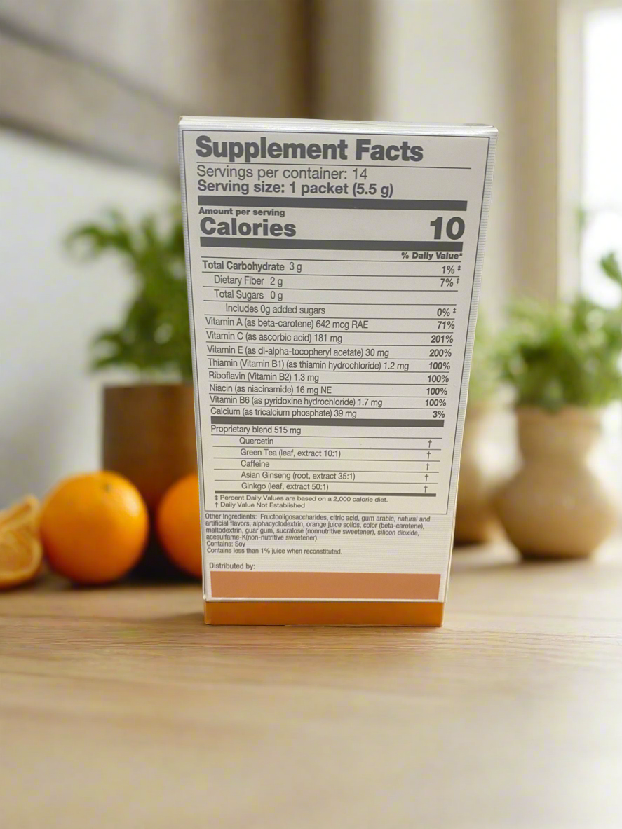 Body Metabolism Boost Natural Energy Drink Thermogenic Antioxidant Herbal Blend