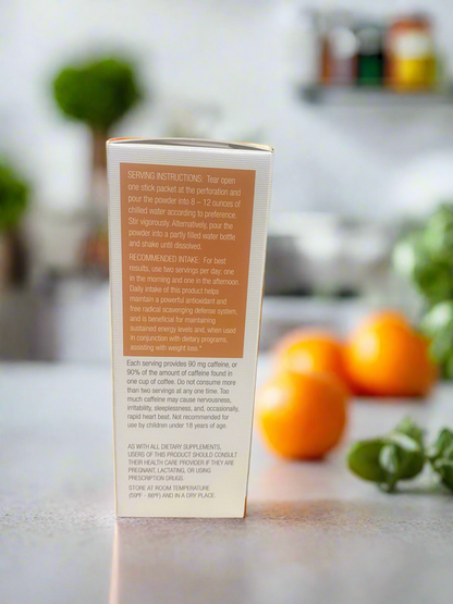 Body Metabolism Boost Natural Energy Drink Thermogenic Antioxidant Herbal Blend