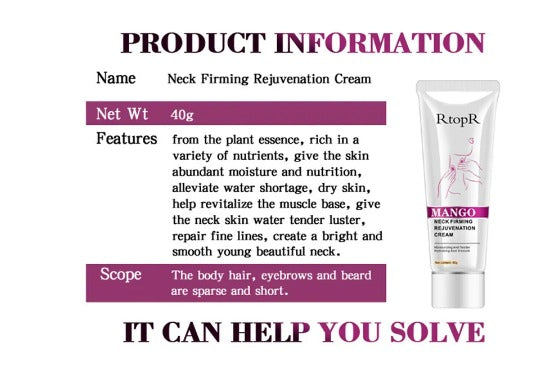 Mango Neck Firming Rejuvenation Cream