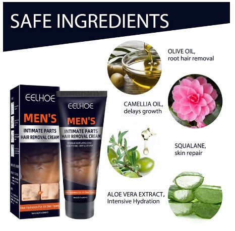 Body Men’s Fast-Acting Hair Remover Cream For Men