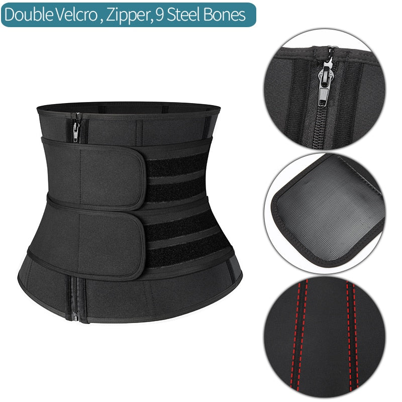 Men's Workout Waist Trainer Sauna Body Shaper Trimmer Belt